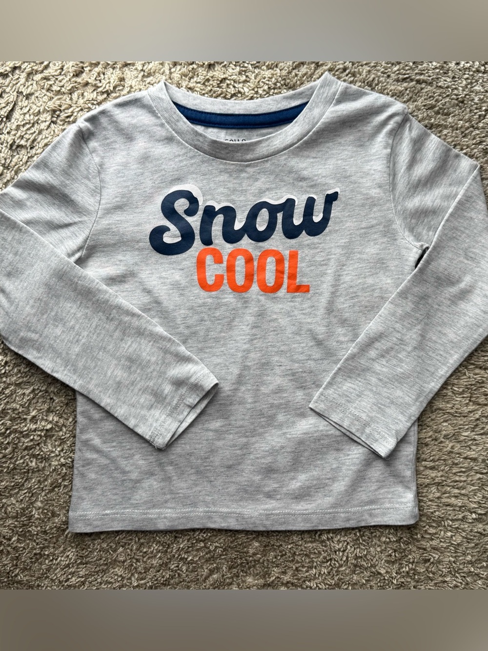 Falls Creek 3T Toddler “Snow Cool” Long Sleeve Shirt